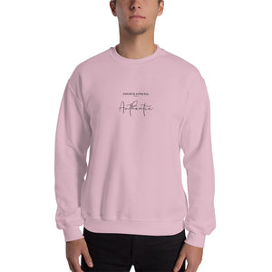 Sweatshirt rose tendre hommes