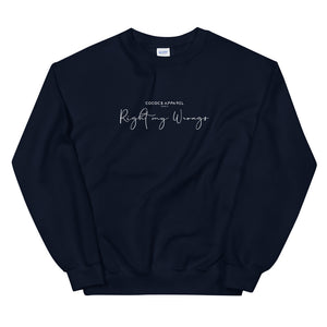 Sweatshirt bleu marine femmes (RmW)