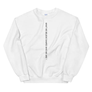 Women's White Sweatshirt (wwbswwa)