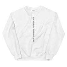 Charger l&#39;image dans la galerie, Sweatshirt blanc hommes (wwbswwa)
