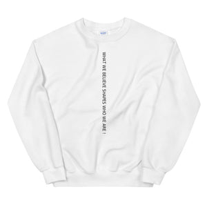 Sweatshirt blanc hommes (wwbswwa)