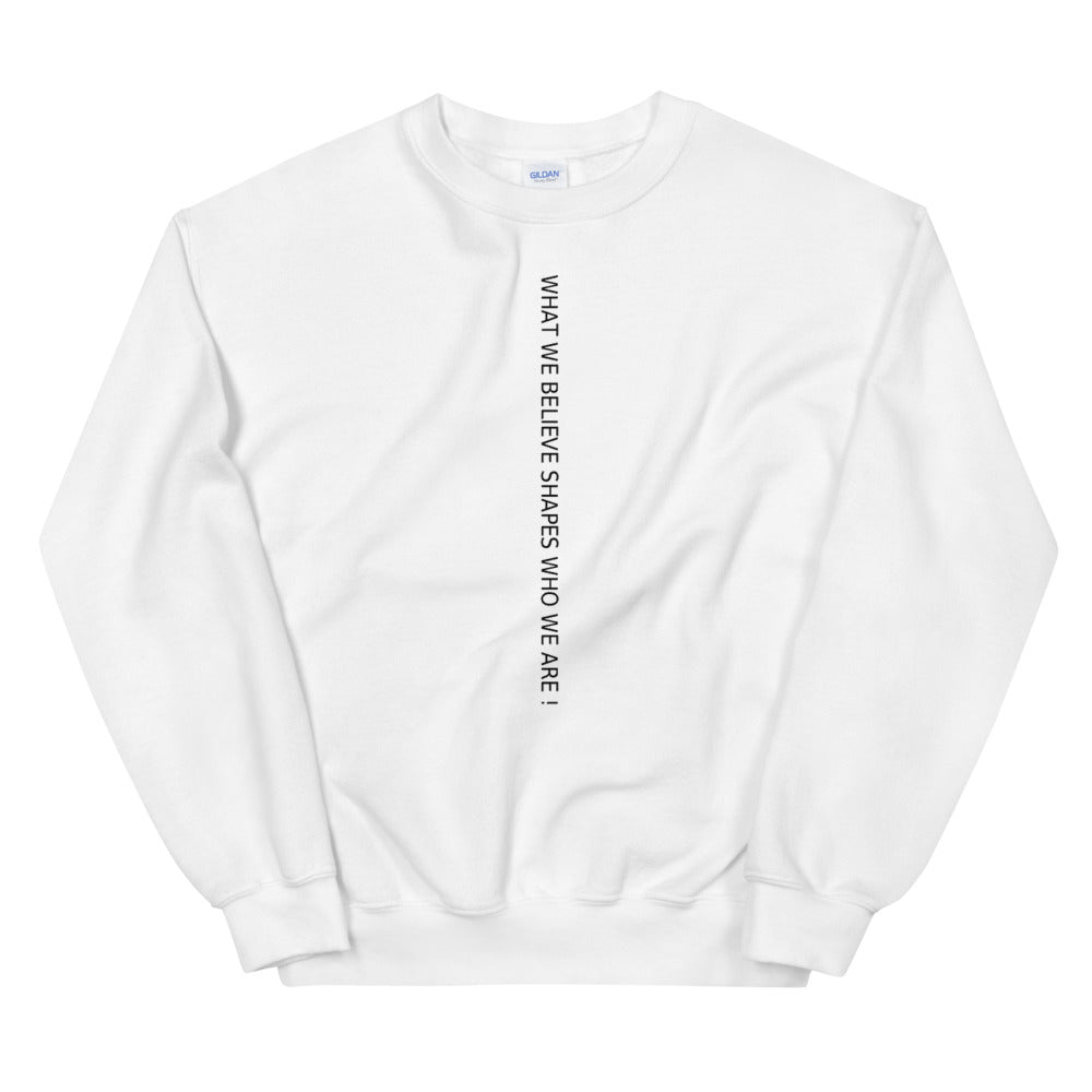 Men's White Sweatshirt (wwbswwa)