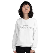 Charger l&#39;image dans la galerie, Sweatshirt blanc femmes (RmW)
