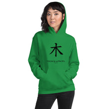 Load image into Gallery viewer, Women&#39;s Leaf Green Hoodie (jp-tree)
