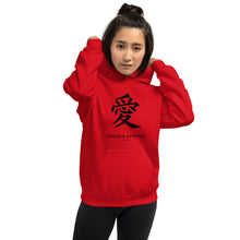 Load image into Gallery viewer, Women&#39;s Fire Red Hoodie (jp-love)
