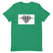 Charger l&#39;image dans la galerie, T-shirt vert feuille hommes #1 (coeur)
