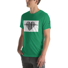 Charger l&#39;image dans la galerie, T-shirt vert feuille hommes #1 (coeur)
