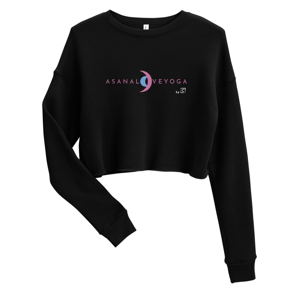 ASANALOVEYOGA COLORFUL Crop Sweatshirt I