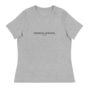 T-Shirt classique gris femmes