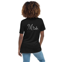 Charger l&#39;image dans la galerie, T-shirt noir femmes (Mrs.)
