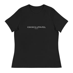 T-shirt noir classique femmes